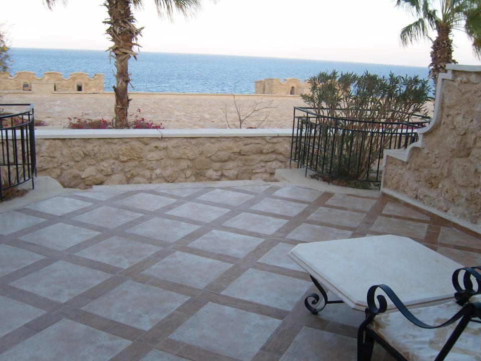 Tolle Terrasse Pickalbatros Citadel Resort
