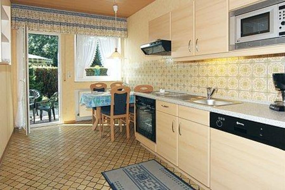 Küche Ferienwohnungen Haus Frohsinn