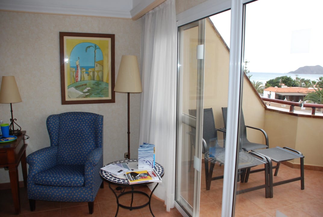 Balkon i widok na Los Lobos Barceló Corralejo Bay - Adults only