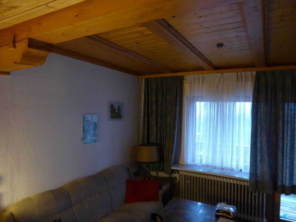 Blick vom Bett aus gesehen Schwarzwaldhotel-Gasthof Hirsch