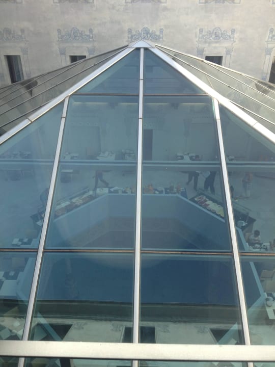 Blick in den Innenhof Hotel  Atiram Oriente