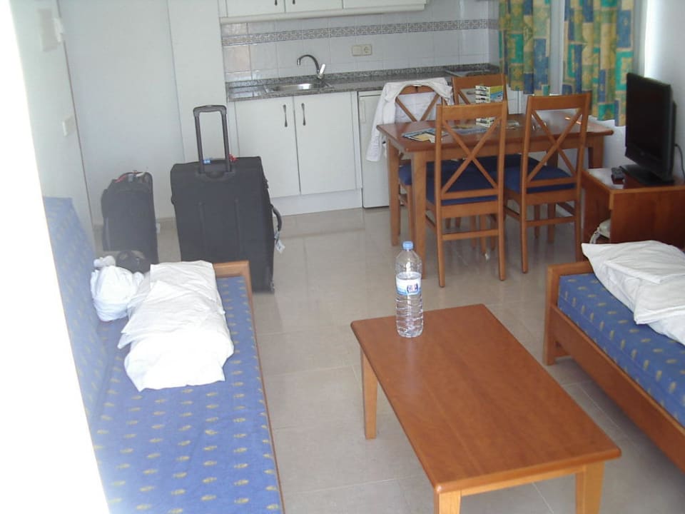 Küchennische mit 2 Betten Aparthotel Ciudad Laurel