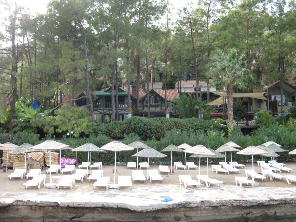 Пляж отеля Grand Yazici Club Marmaris Palace