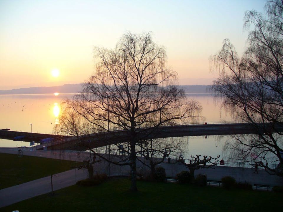 Вид из окна Hotel Schiff am See