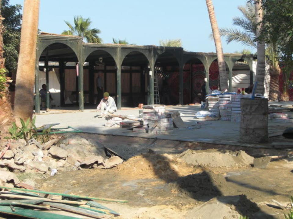 Umbau Strandrestaurant Giftun Azur Resort