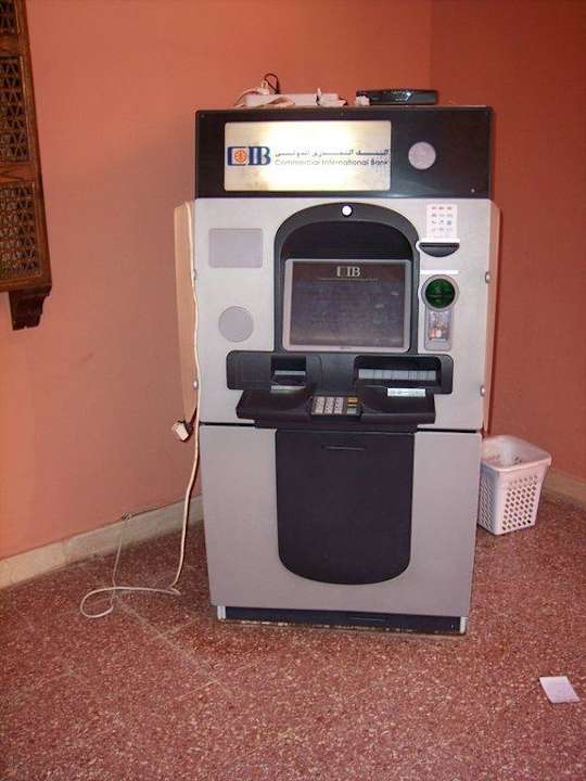 Geldautomat im Hotel Pickalbatros Alf Leila Wa Leila Resort - Neverland Hurghada