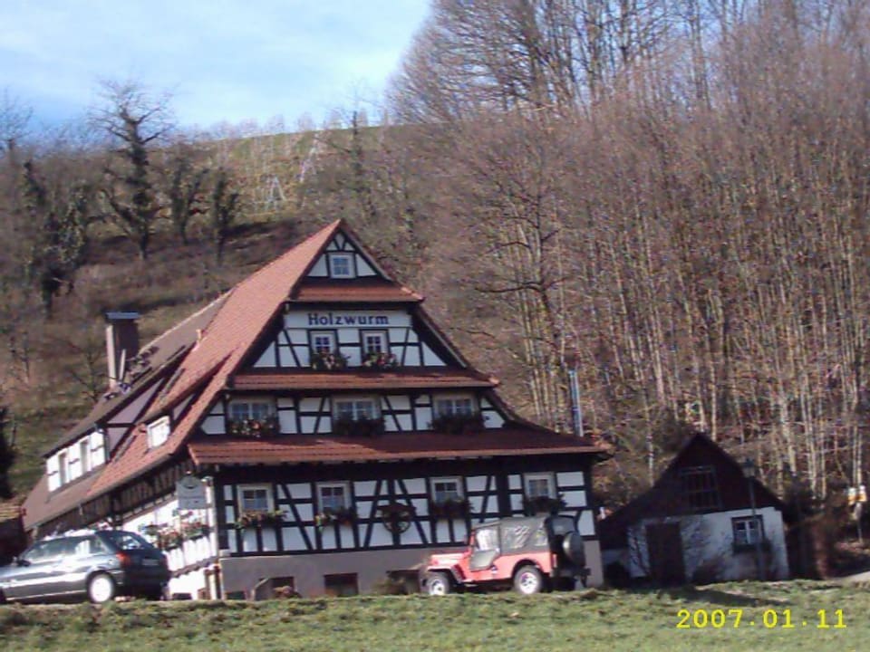 Front Hotel Holzwurm Naturhotel Holzwurm