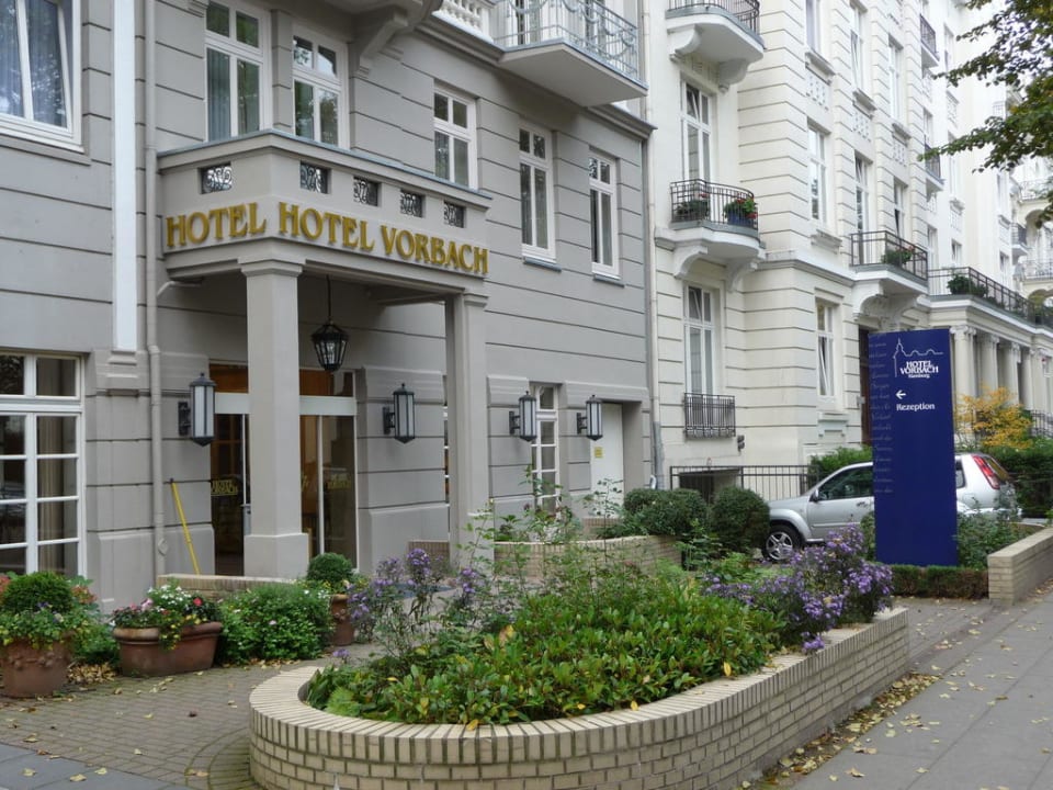 Eingang Hotel Vorbach