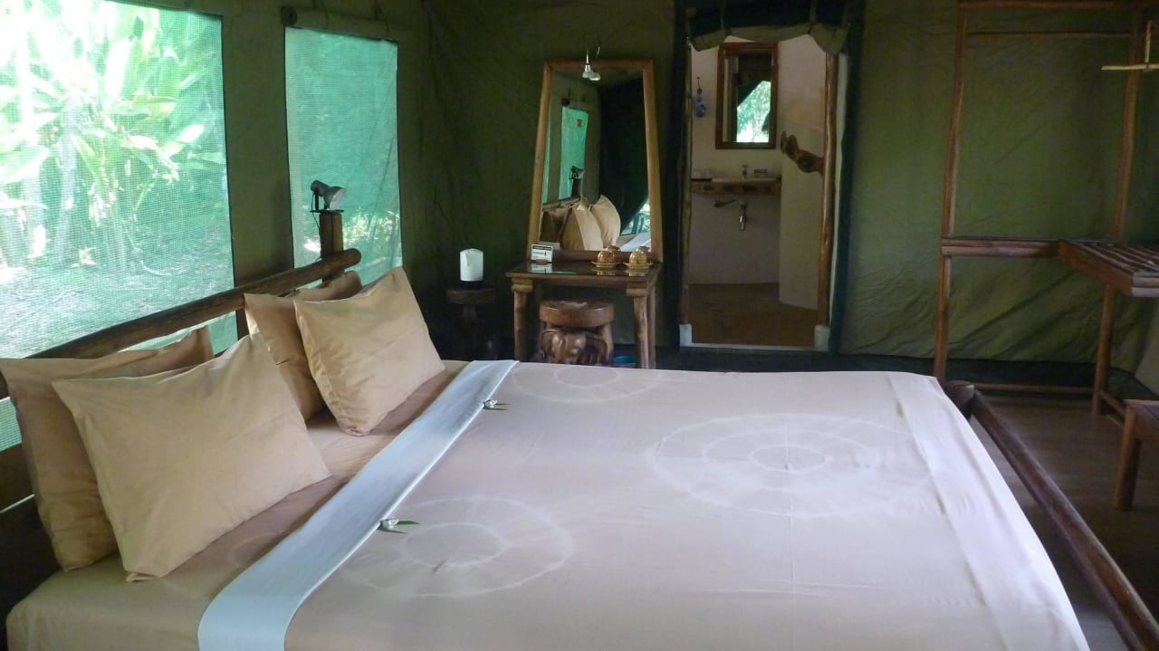 Unser zu Hause für 1 Nacht Elephant Hills