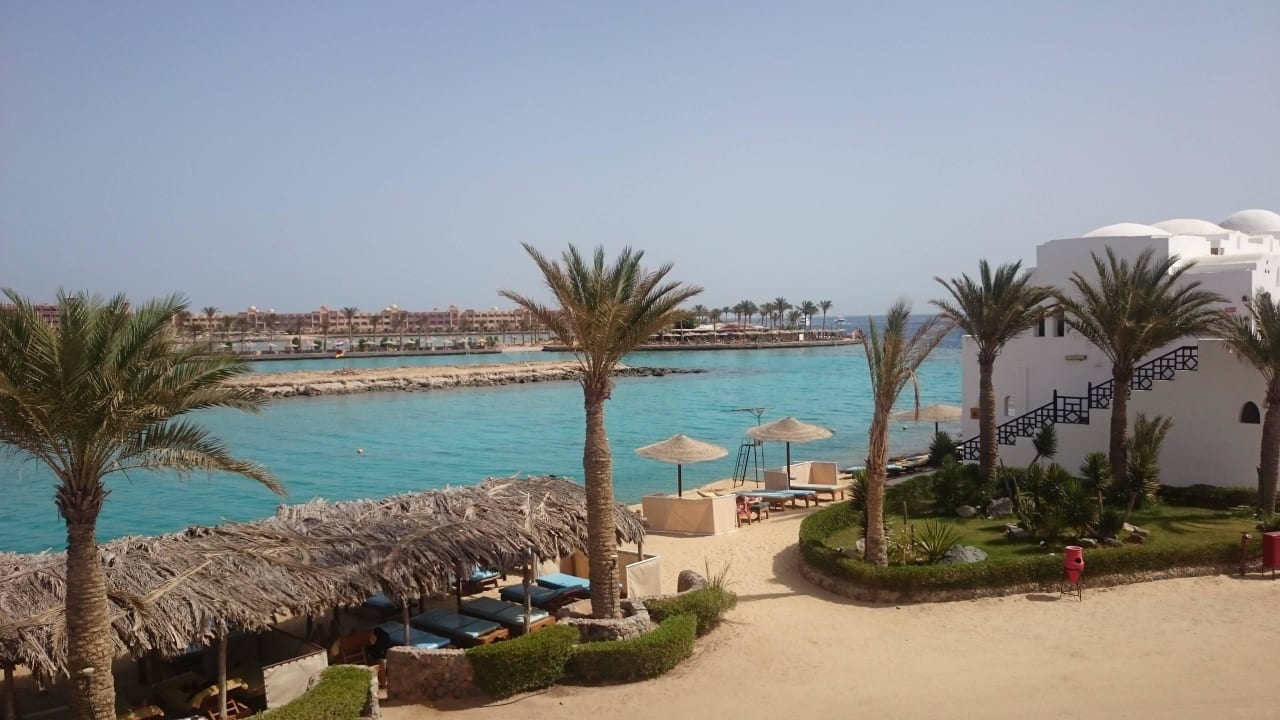 Blick aus unserem Zimmer Arabella Azur Resort