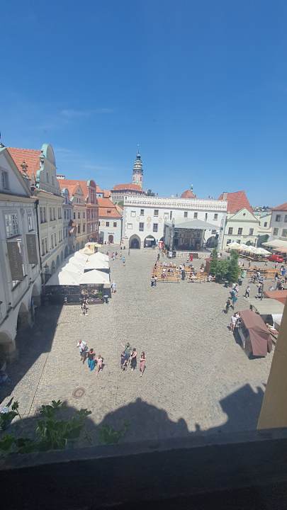Ausblick Hotel Zlatý Anděl