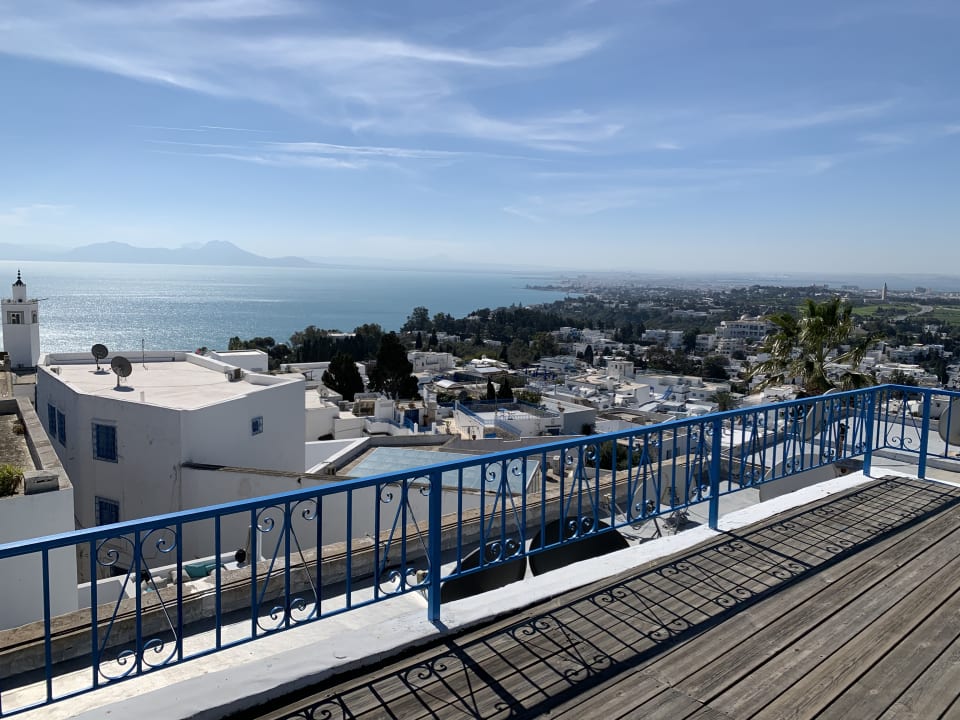 Ausblick Les Jardins Du Phare De Sidi Bou Said