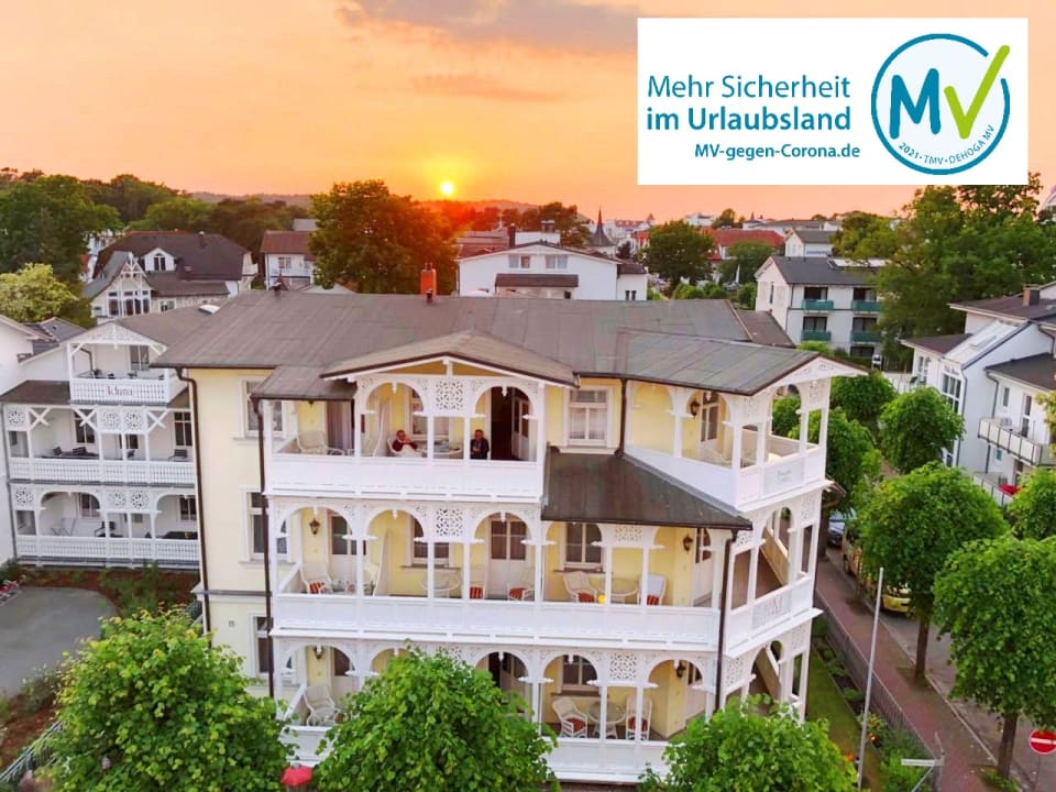 Außenansicht Hotel Garni Villa Meeresgruss