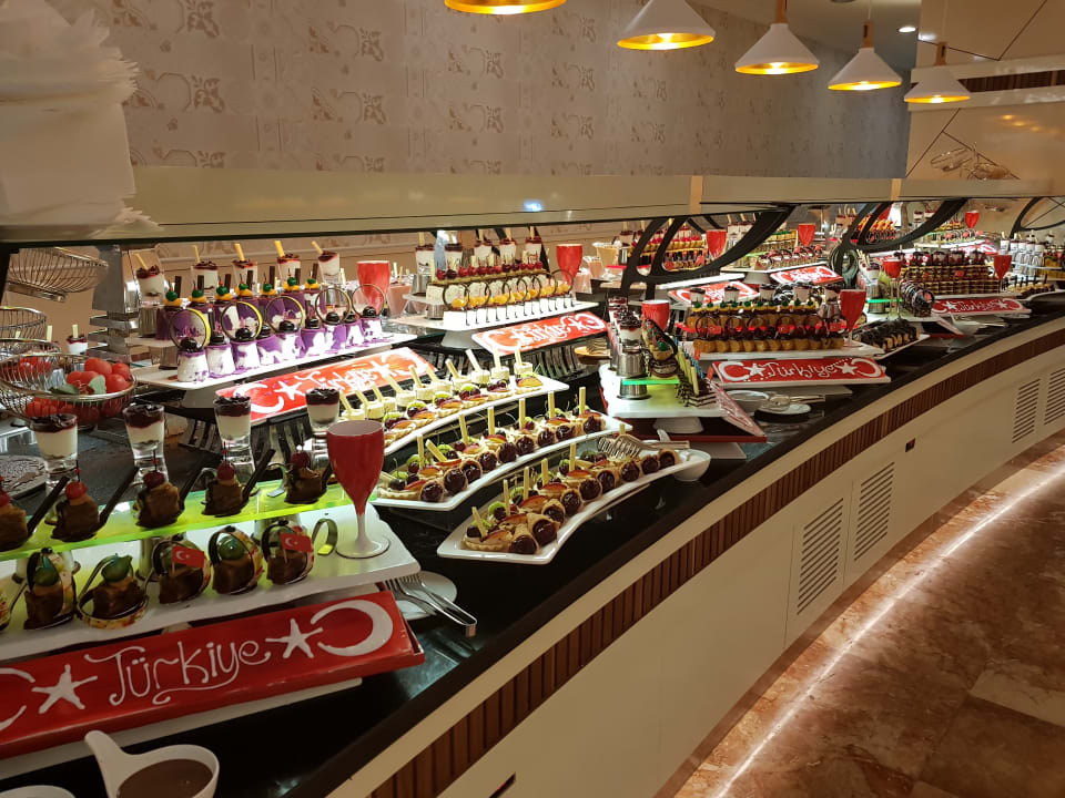 Nachtischbuffet - der Wahnsinn Aydinbey Kings Palace & Spa