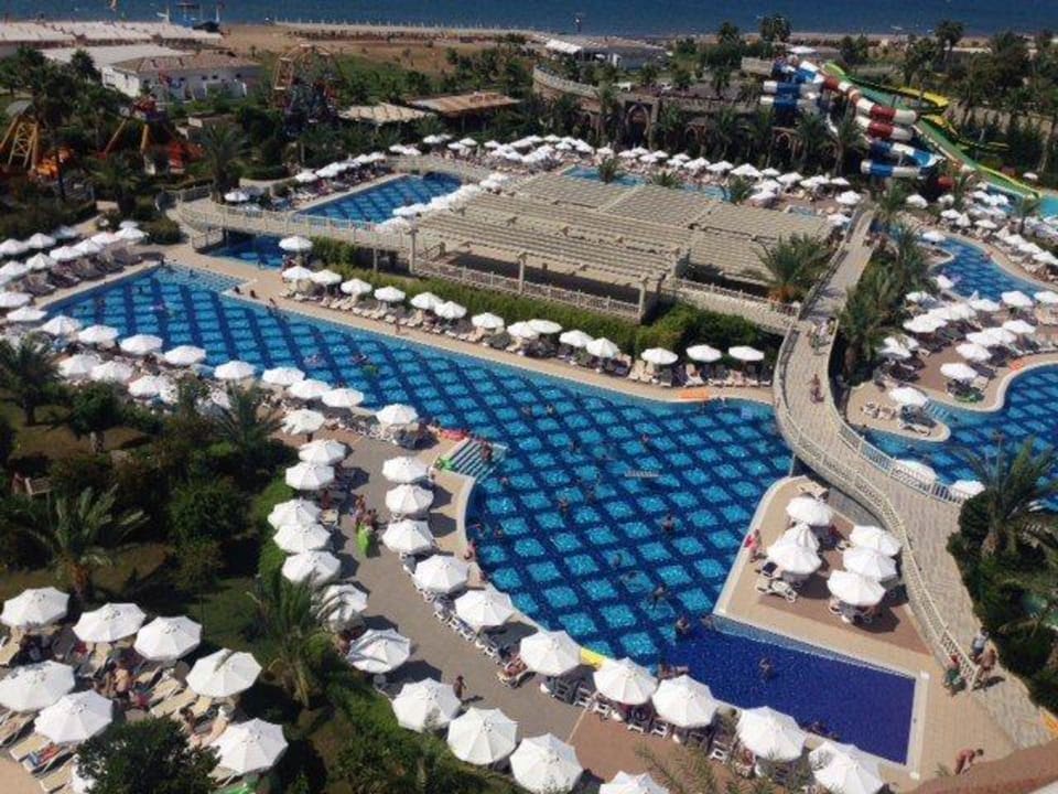 Ausblick aus dem Zimmer ( 6. Stock Meeresansicht ) Royal Alhambra Palace