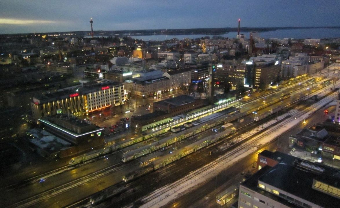 View from Hotel Torni Hotel Scandic Tampere City