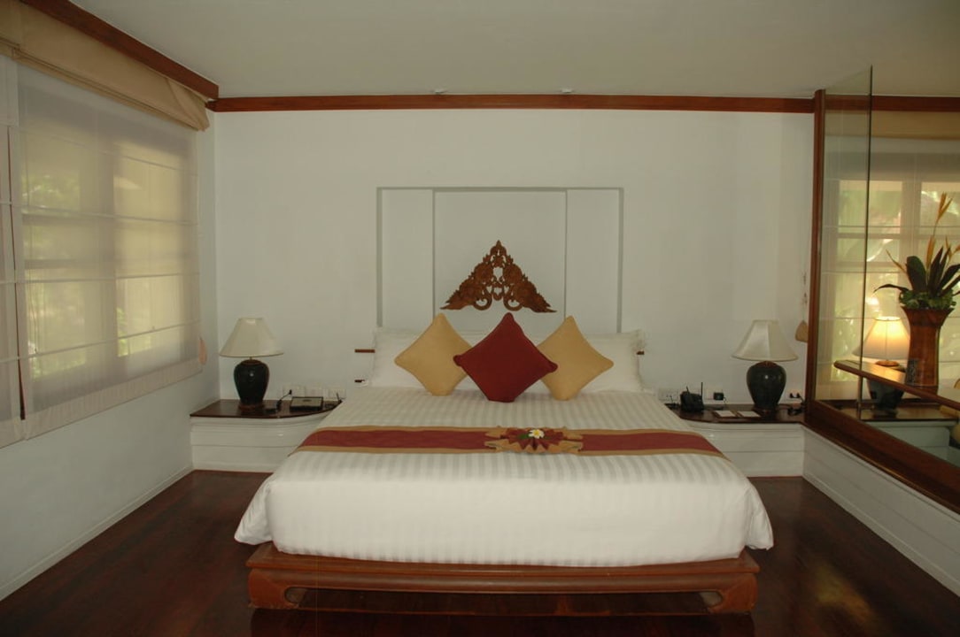 Schlafbereich in der Garden Villa Santiburi Koh Samui