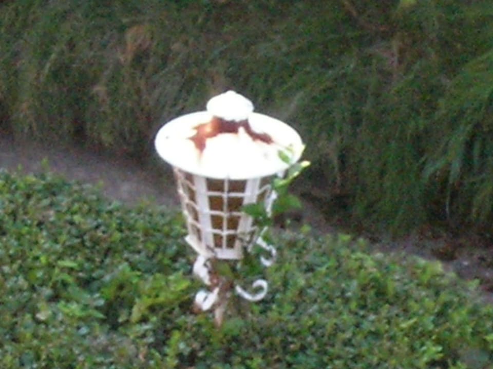 Gartenlampe Hotel Alpenhof