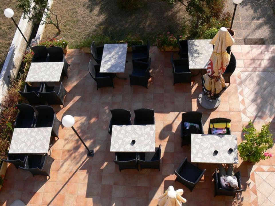 Terrasse Pansion Tamaris