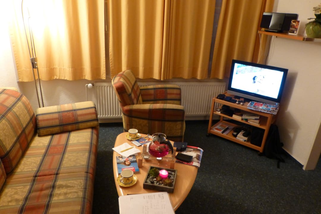 Das Wohnzimmer Appartements Villa Rosenhof