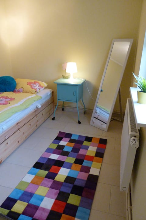 Einzelschlafzimmer  Ferienwohnung Ostseeperle