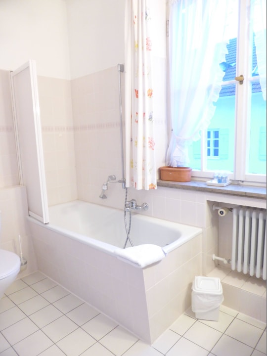 Badezimmer Komfort Doppelzimmer Hotel Villa am Kurpark