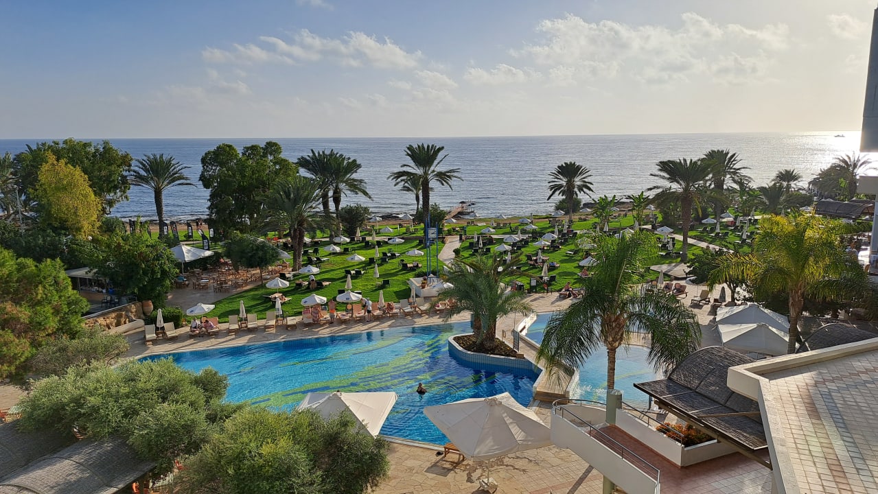 Ausblick Constantinou Bros Athena Royal Beach Hotel