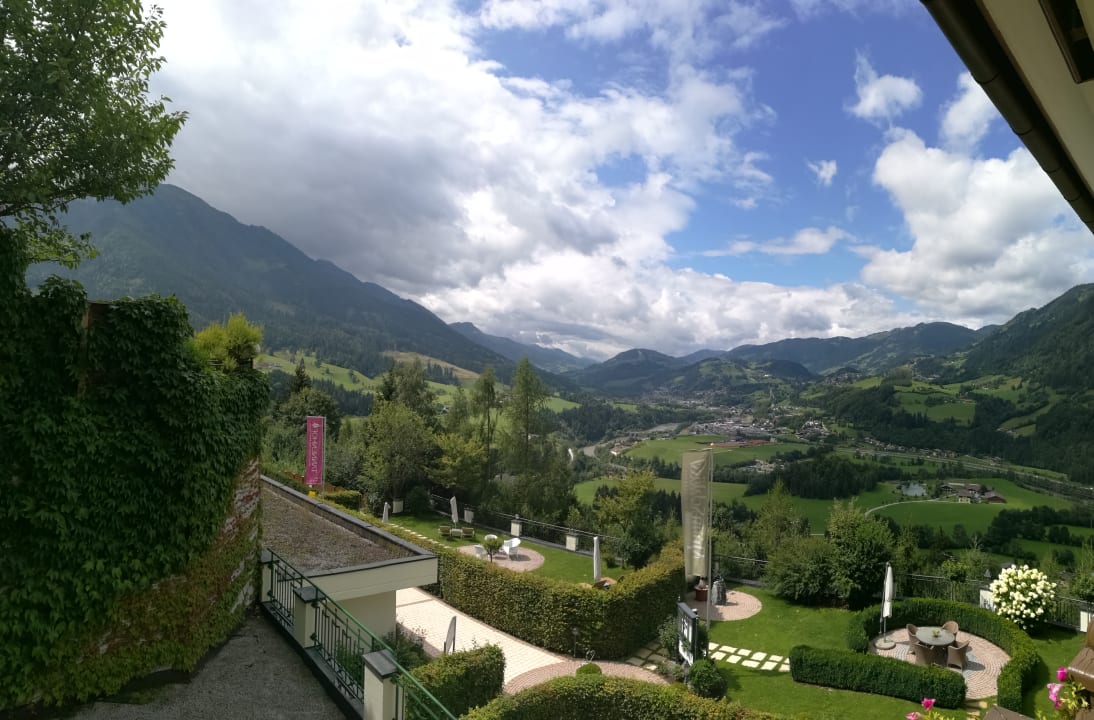 Ausblick Hotel AlpenSchlössl