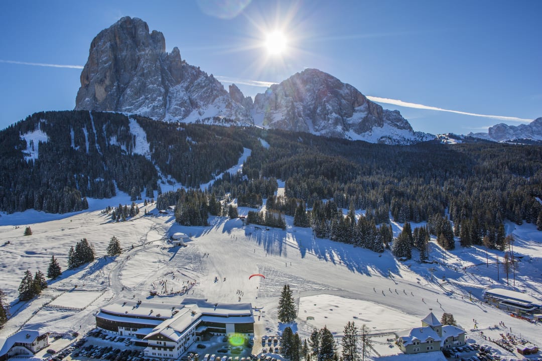 Außenansicht Monte Pana Dolomites Hotel