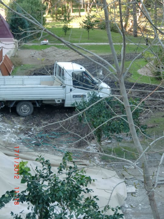 Baustelle Garten Sirene Belek Hotel