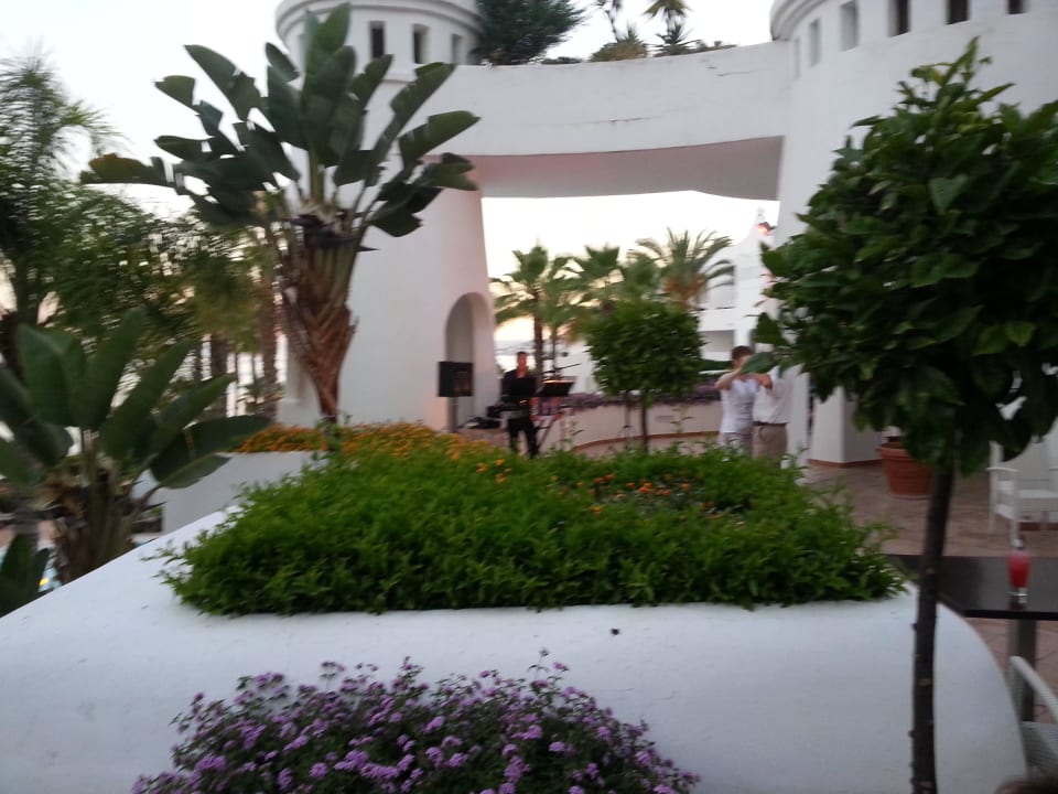 Außenansicht an der Bar H10 Estepona Palace