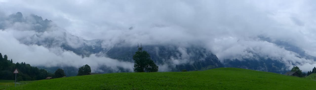 Ausblick Alpinhotel Bort