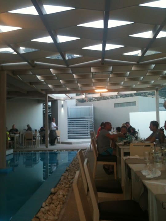 Hauptrestaurant draußen Akti Palace Resort & Spa