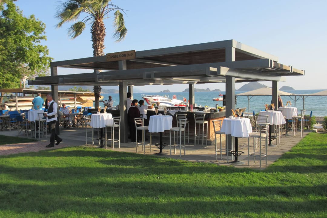 Die Poseidon Bar direkt am Strand Club Tuana Fethiye