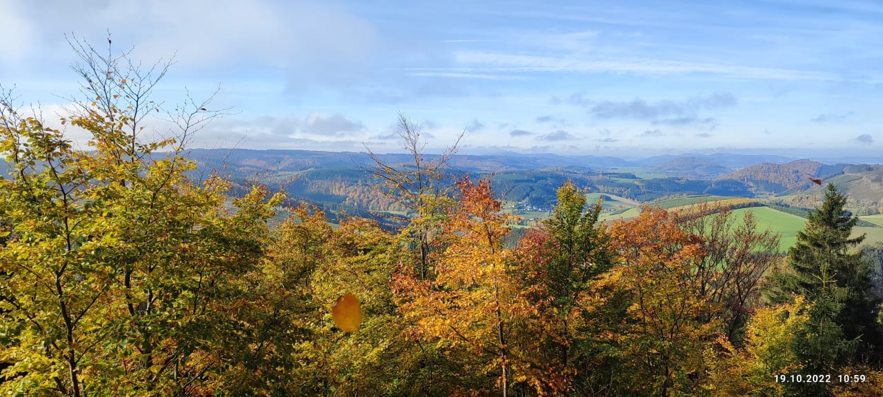 Ausblick Berghotel Hoher Knochen
