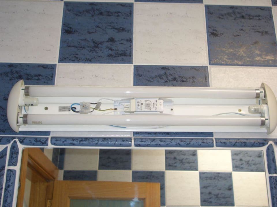 Unsere Badlampe Hotel Bungalows Duna Flor