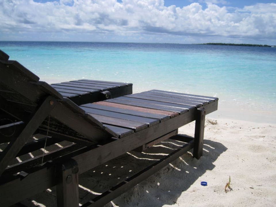 Unser Strandblick! Vilamendhoo Island Resort & Spa