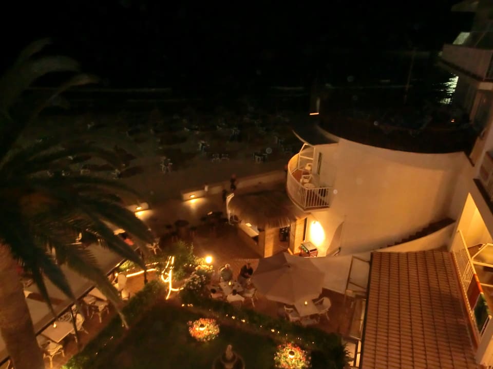 Ausblick vom Balkon Hotel Club S'Illot