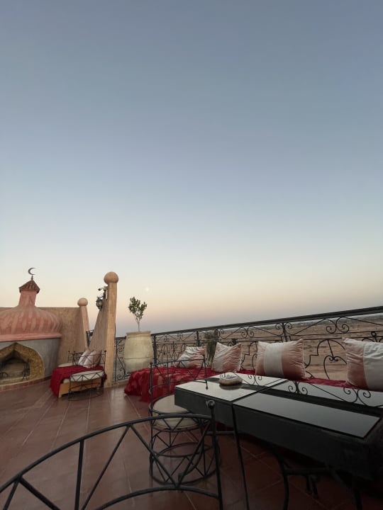 Ausblick Hotel Kasbah Le Mirage