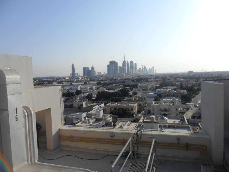 Poolanlage Ausblick Citymax Hotel Bur Dubai