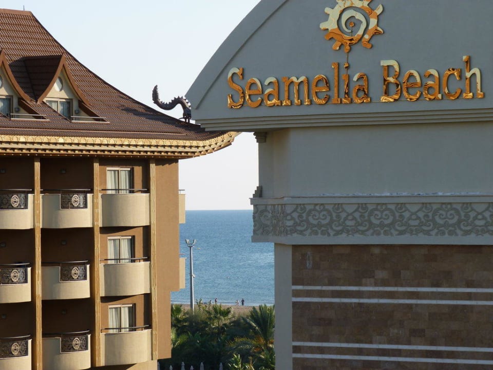 Blick vom Balkon Port Side Resort Hotel