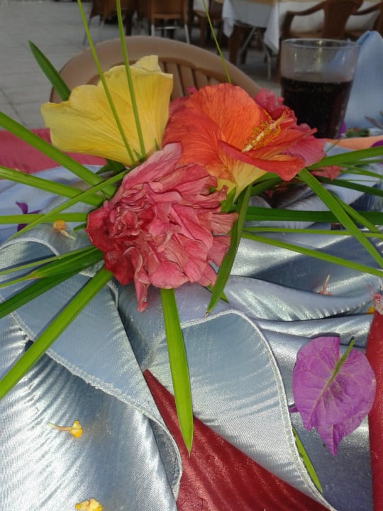 Wunderschöne Tischdeko!!! Alaiye Resort & Spa