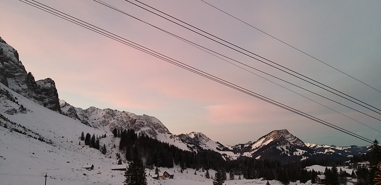Ausblick Säntis - das Hotel