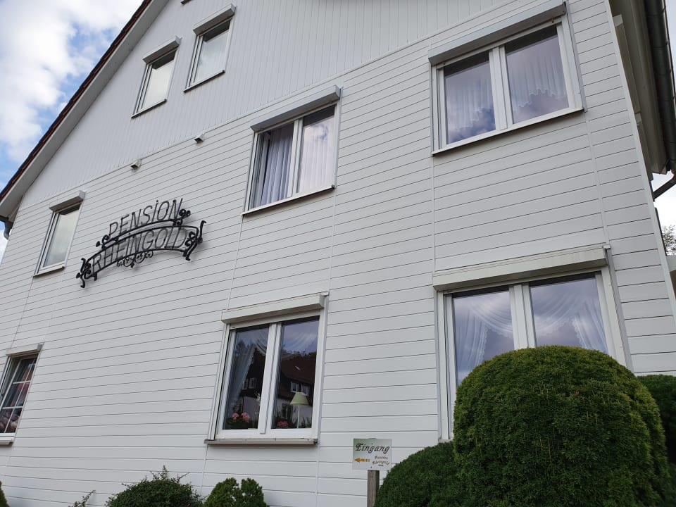 Außenansicht Pension Rheingold Garni