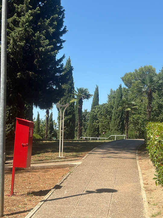 Gartenanlage Apartments Bellevue Plava Laguna