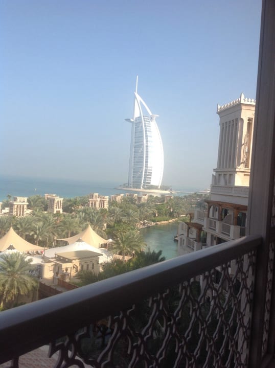 Aussicht aus Zimmer 628 Jumeirah Al Qasr