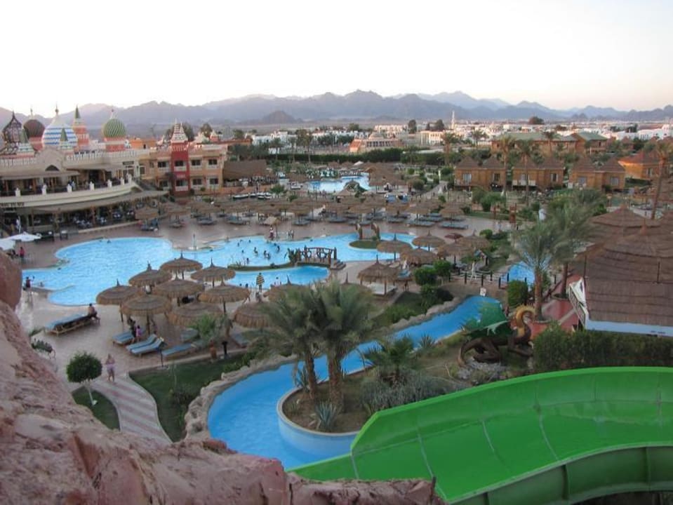 Вид с горки Pickalbatros Aqua Blu Resort - Sharm El Sheikh