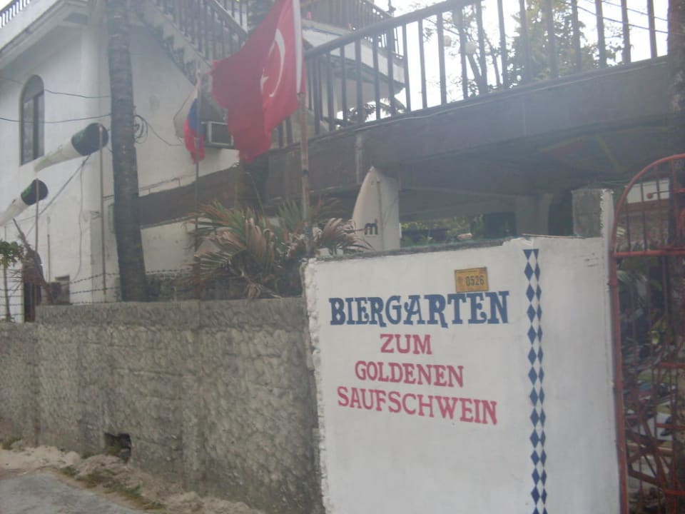 Biergarten am Hotel Hotel Boracay Kite Resort Windpia