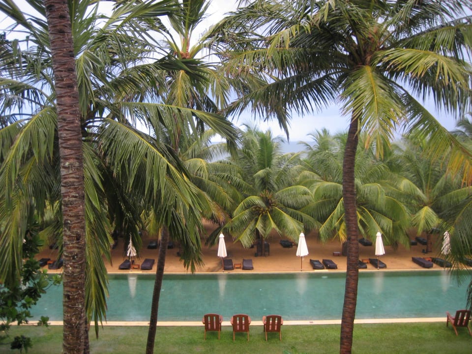 Blick aus dem Hotelzimmer Hotel Jetwing Beach