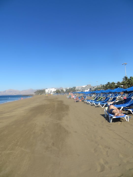 Lange Strandspaziergänge möglich Bungalows & Appartements Playamar